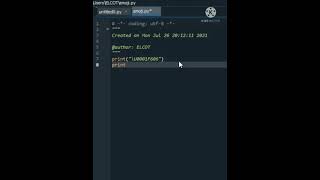 Emoji 😀 making in python programming #shorts #python