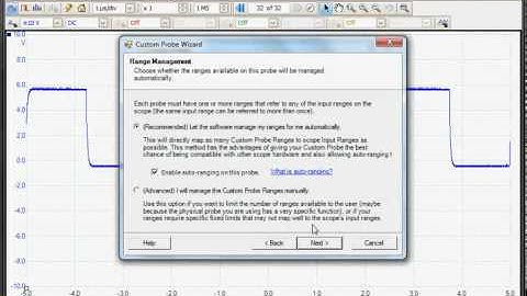 PicoScope 6: Using and Defining Custom Probes