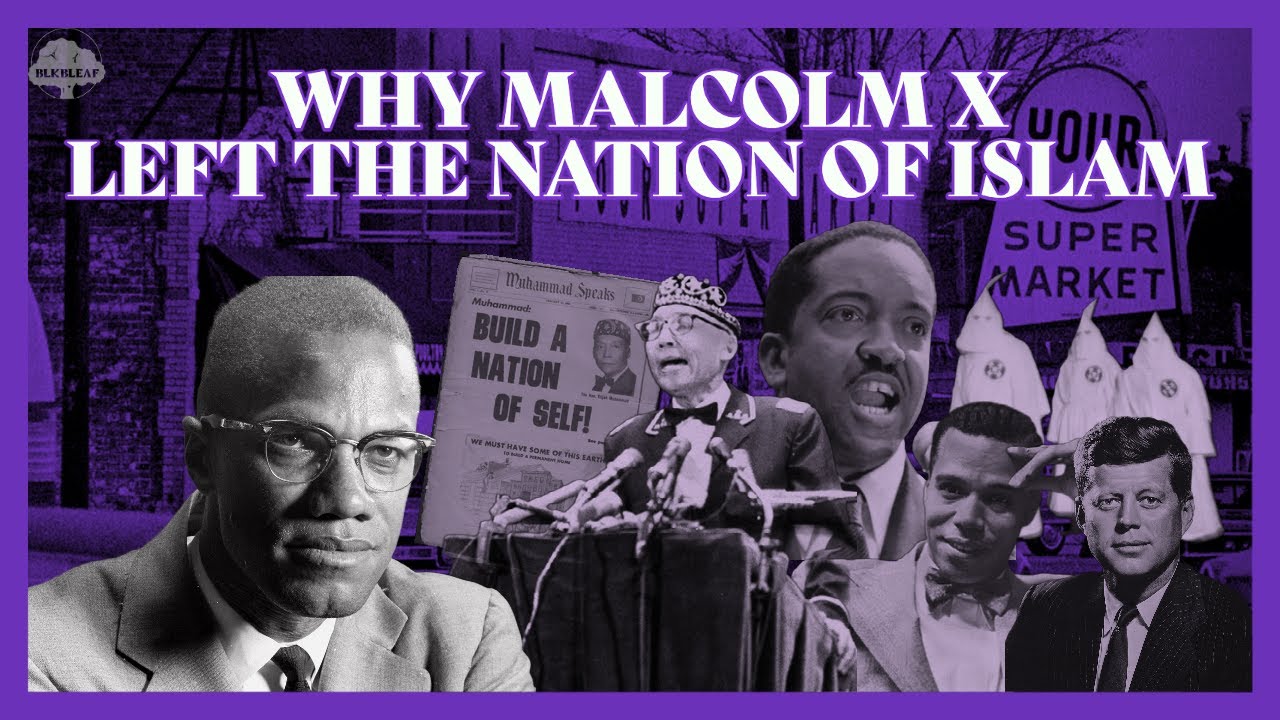 ⁣Why Malcolm X Left The Nation Of Islam