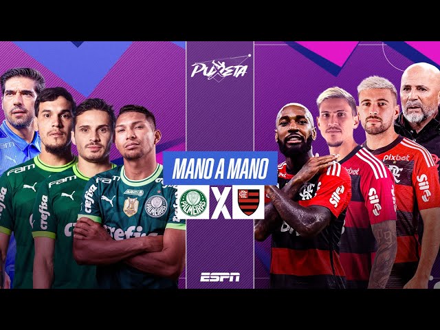 FLAMENGO X PALMEIRAS - MANO A MANO