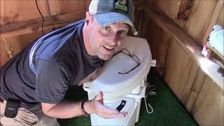 Setting Up a Natures Head Composting Toilet Off Grid