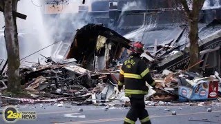 Massive Explosion Rocks Seattle neighborhood, Firefighters Injured