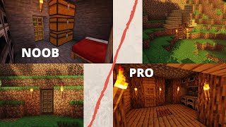 Minecraft Tutorial: Tranform Your Hide-Hole Like a Pro!