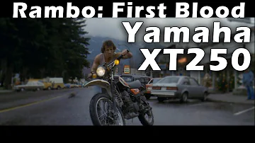 ¿Qué moto salía en Rambo?