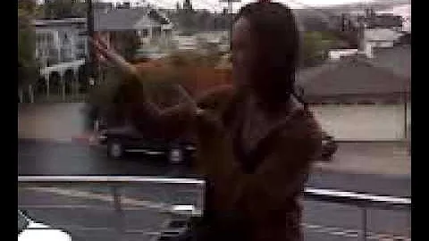 Rain Doesn't Stop Celia From Kung Fu . . .