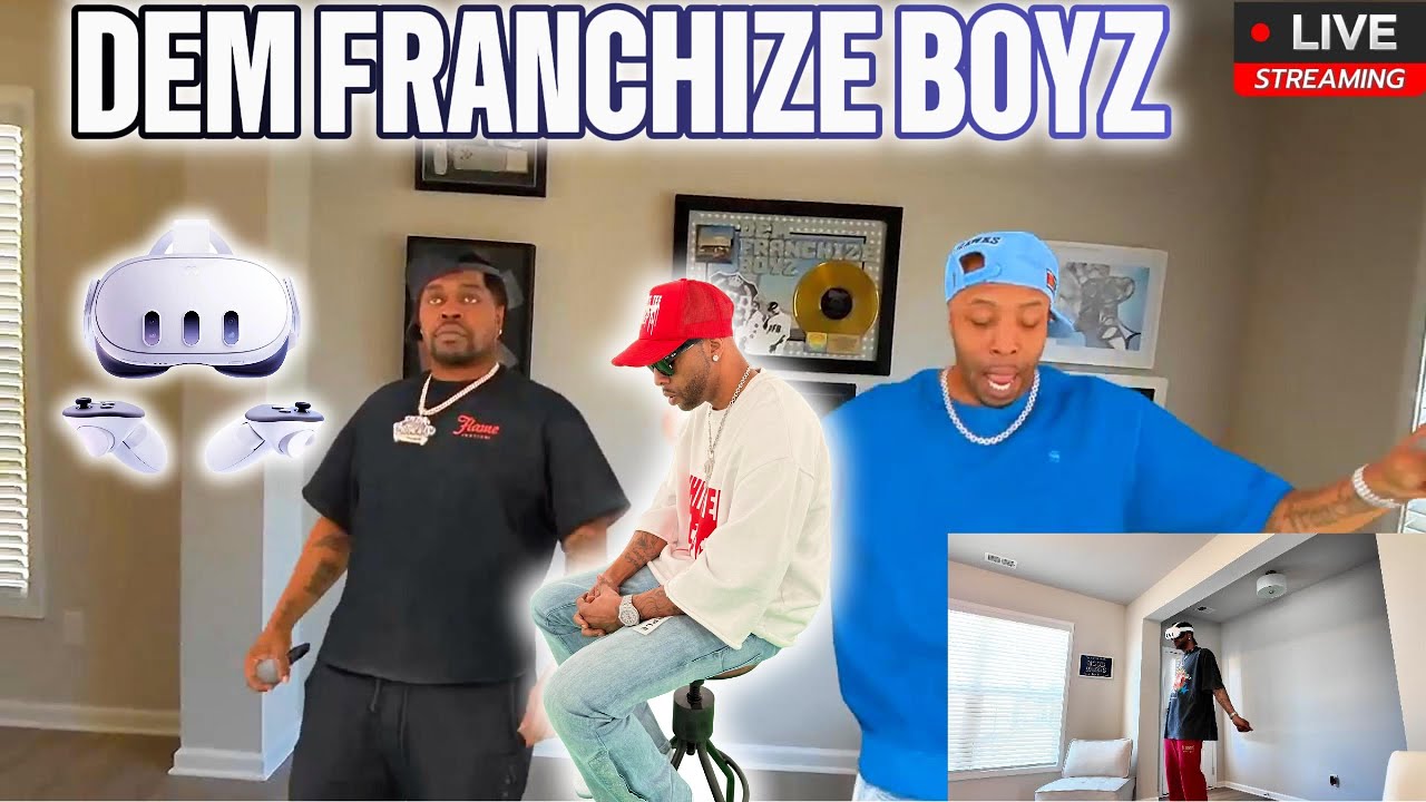 Dem Franchize Boyz SHOCKED by His Own Hologram in Meta VR! 😱🔥