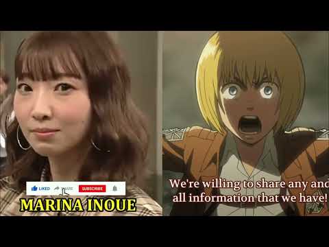 Armin Voice Actor / Marina Inoue / Attack on Titan / Japanese Seiyuu