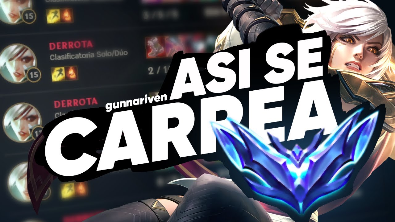 COMO CARREAR una PARTIDA | Así Se Termina Con Una Racha De Derrotas 😂 | Gunnariven