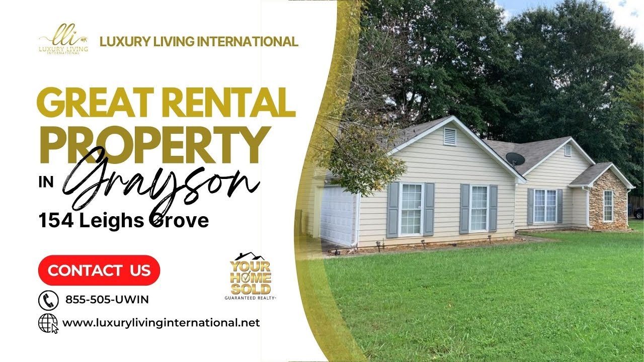 Great Rental Property in Grayson!!! YouTube