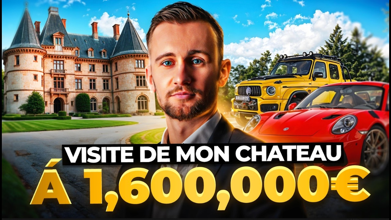 J'ai Rénové un Château à 1,6 Millions d'€ à 25 ans (Home Tour)