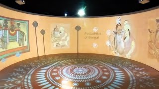 Panorama cum Floor and Dome projection mapping | S-CUBE