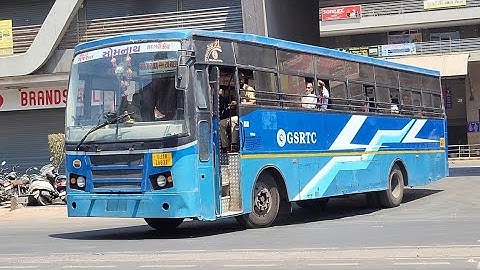 GSRTC BUSES DEPARTURE FROM RAJKOT BUSPORT