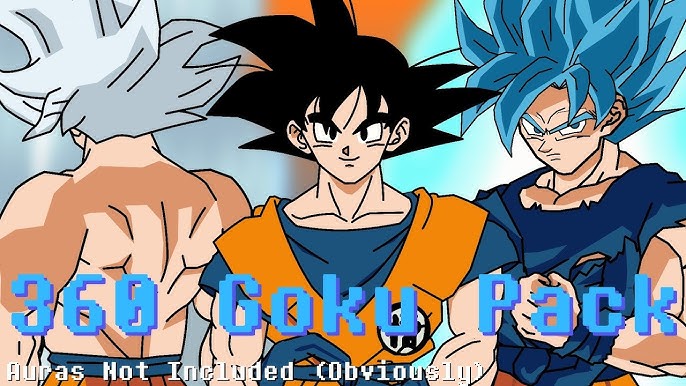 Cabelo do Goku 