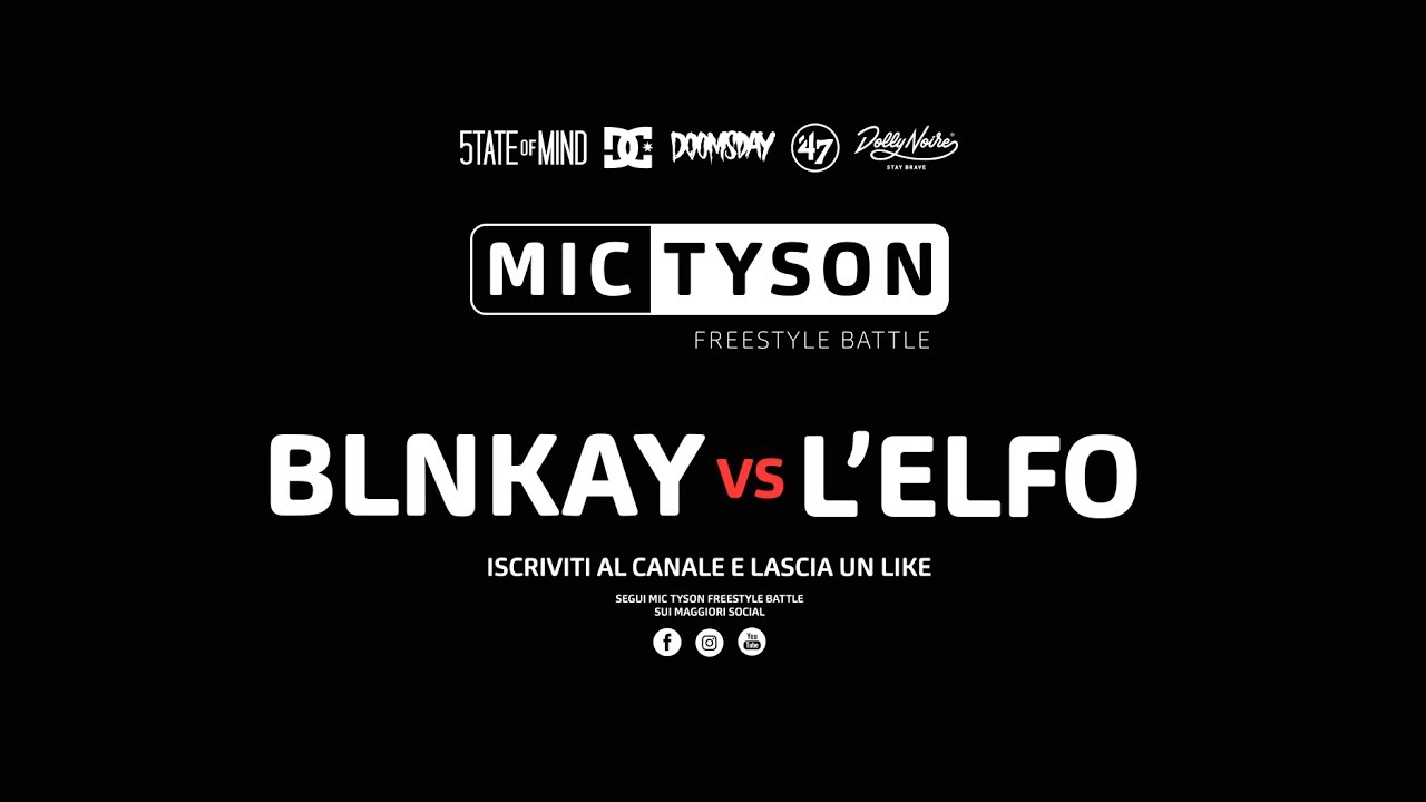 Mic Tyson - Freestyle Battle 2017 || Blnkay VS L'Elfo (quarti di finale, turno 2)