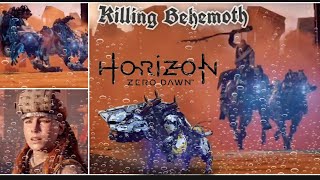 Horizon Zero Dawn: Terror of the Sun- Defeat the Behemoth: Easy way