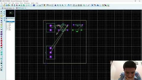 Tutorial design PCB Wire Tester use Proteus 8.17
