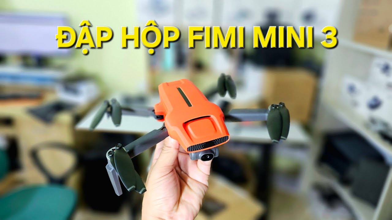 Đập hộp flycam Fimi mini 3 với thông số khủng - YouTube