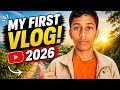 My First Vlog 😍 | Mera phela vlog | 2026 | #vlog #video #viral #trending #firstvlog