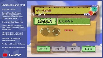 TWW - Chart Set RNG Manipulation