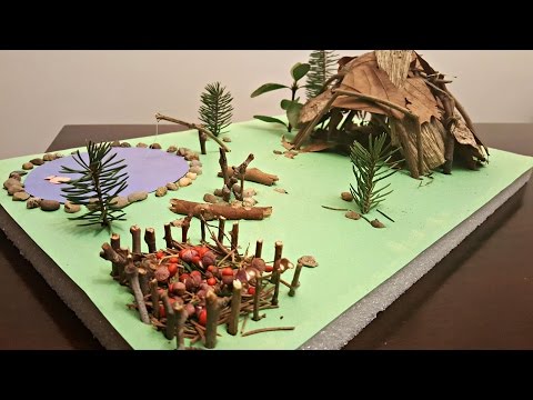 Como construir All Natural Native American Wigwam e Projeto Escola Vila