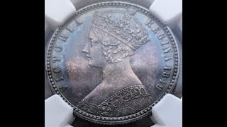1849 G.Britain Godless florin 1849年 イギリス ゴッドレス