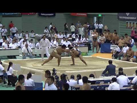 2016年IH 相撲 男子 団体 予選 2回戦 宇治山田商業（三重）vs 日体大柏（千葉）