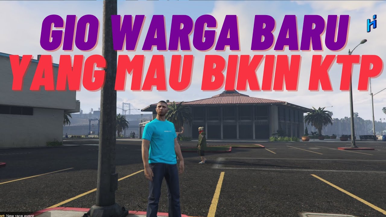GIO WARGA BARU MAU BIKIN KTP PAK! | GTA V ROLEPLAY INDONESIA - YouTube