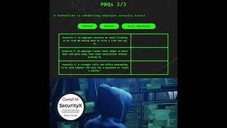 CompTIA SecurityX CAS-005 Performance Based Questions PBQs #shorts  #comptia #security