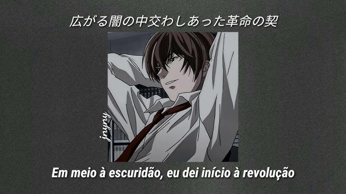 Death Note Abertura Tradução Português - BR #deathnote #lightyagami #l