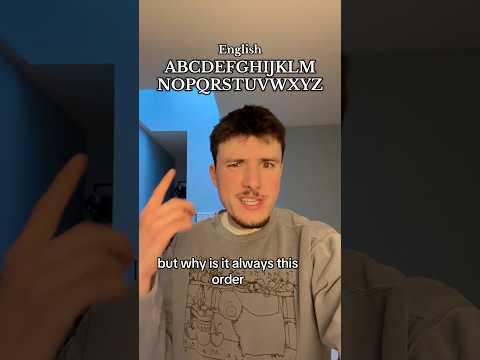 هل للغات الأخرى ترتيب أبجدي لغة تاريخ تعليم هل تعلم