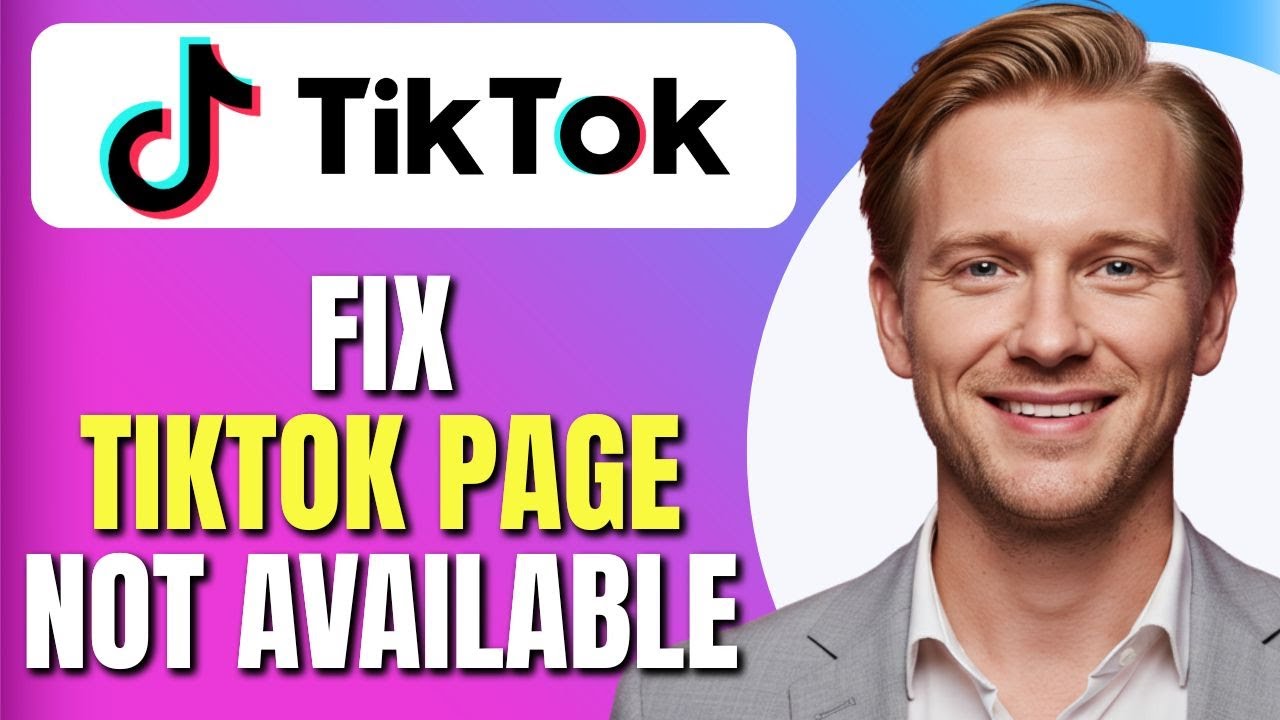 How To Fix TikTok Page Not Available | TikTok Website Not Working PC | Fix TikTok Not Loading