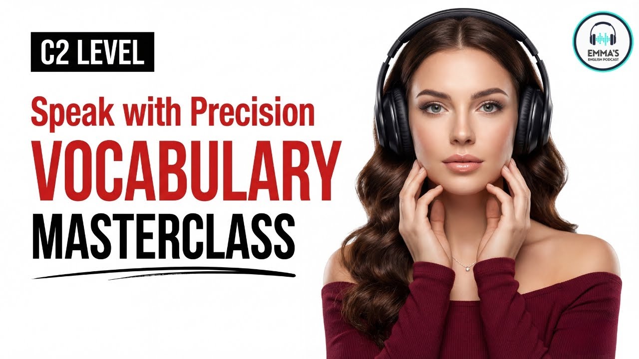 C2 Vocabulary Masterclass - Speak with Precision & Nuance | Emma's Podcast