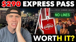 I Spent $290 On The Express Pass At Halloween Horror Nights
