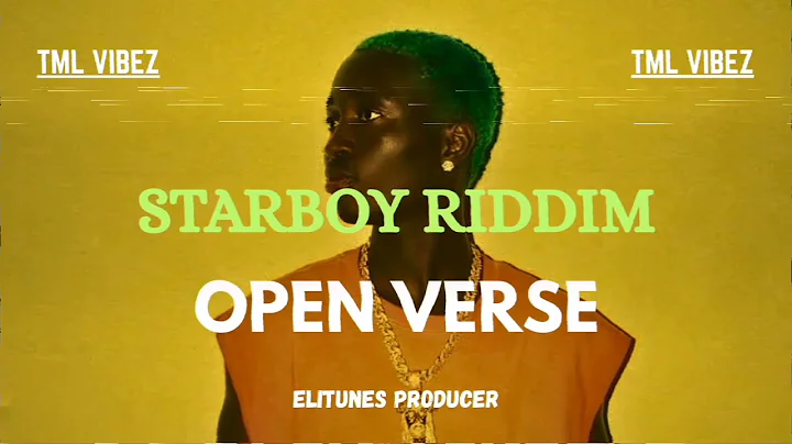 Tml Vibez - Starboy Riddim (OPEN VERSE) Instrumental BEAT + HOOK By Elitunes
