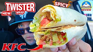 KFC® Spicy Twister Wrap Review! 🌶️🌪️🐔🌯 | WHAT Did I Stumble Upon? | theendorsement