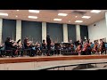 Lillian Concertmaster for PMS Orchestra 12/13/2023