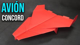 Как сделать бумажный самолетик который летит далеко-очень просто КОНКОРД! Лучшие бумажные самолетики