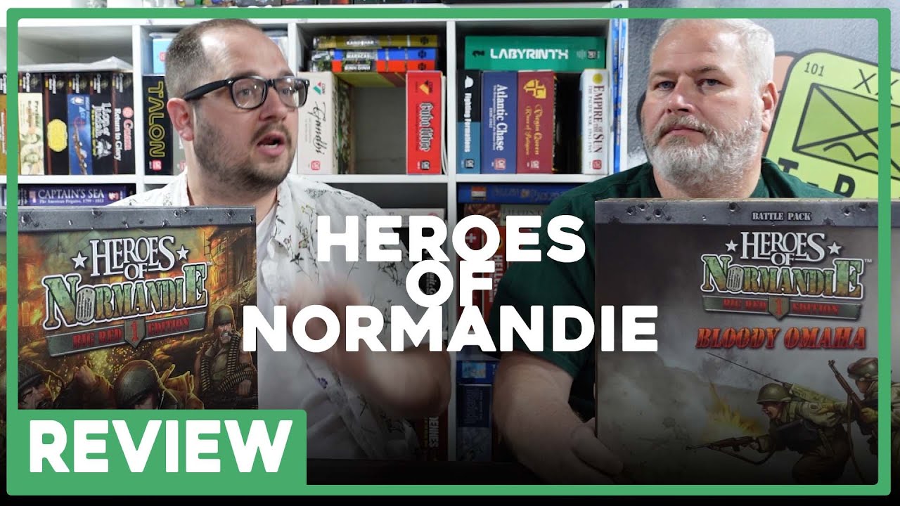 Review | Heroes of Normandie | Devil Pig Games | The Players' Aid - YouTube