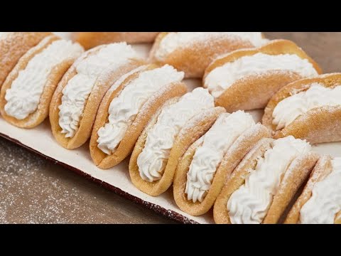 video Paradise sponge cannoli a sweet treat to die for , Worldwide Recipes Paradise sponge cannoli a sweet treat to die for