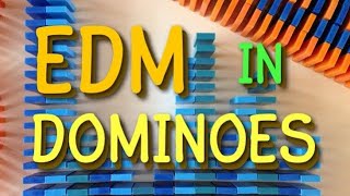 EDM Artists in 15,000 Dominoes!  (Part 1)