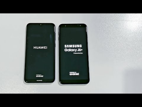 Huawei Y7 Prime 2019 vs Samsung Galaxy J6 Plus - Speed Test! ( 4K)