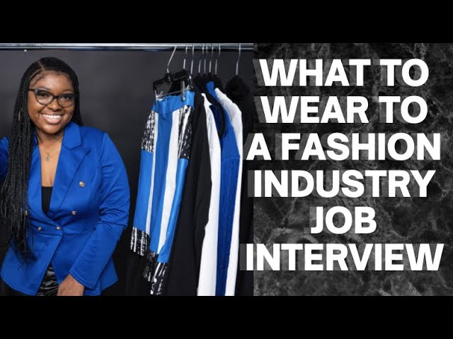 how to dress for a job interview