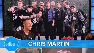 Chris Martin Gushes About His Genuine Love for BTS