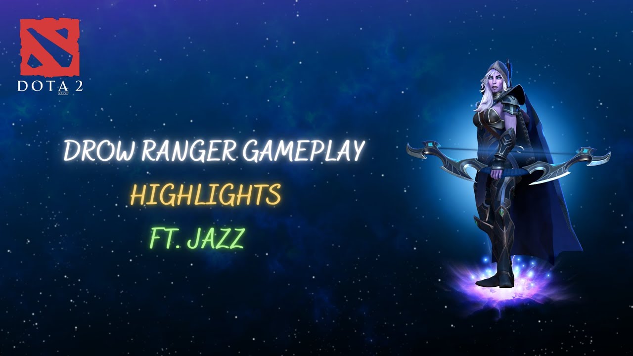 Drow Ranger Game play Highlights | #dota2 #gaming - YouTube