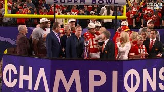 SUPERBOWL LVIII  49ers vs Chiefs : Last Play of OT, Celebration and Lombardi trophy presentation