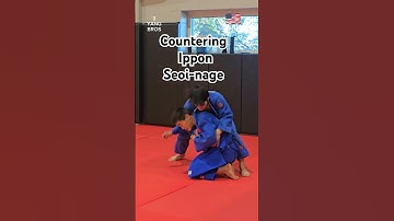 JUDO Drill - Countering Ippon Seoi-nage Joshua Yang Jonathan Yang (-60kg) #judo #jiujitsu