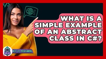 What Is A Simple Example Of An Abstract Class In C#? - Next LVL Programming