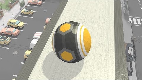 🏈⚽ action balls gyrosphere race gameplay iOS android mobile