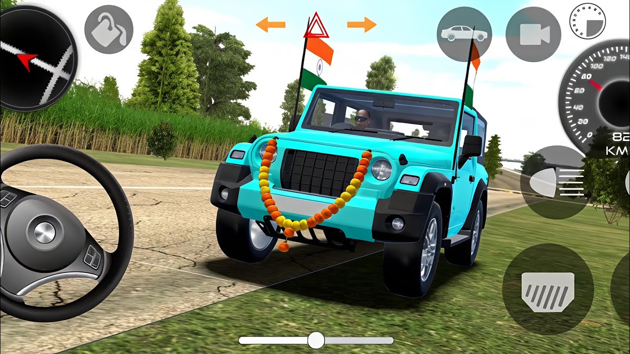 Modified Mahindra Thar Car Games:|| Indian Car Simulator 3D ||Car Game Android Gameplay 2026