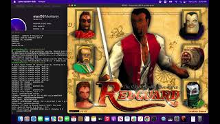 QEMU Classic Retro Games From Install to Play -- The Elder Scrolls Adventures Redguard 3Dfx (1998)